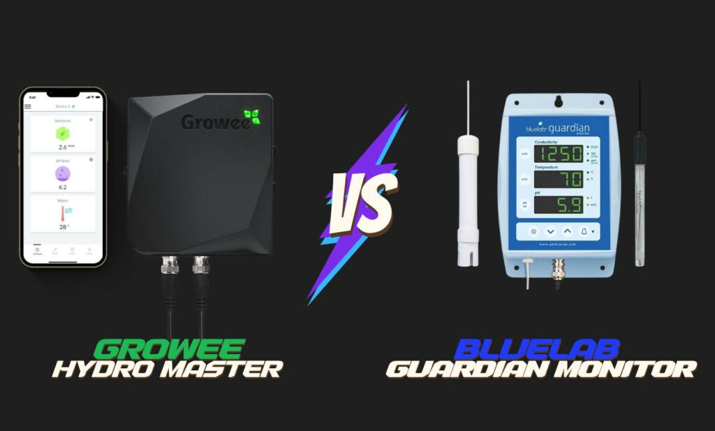 Growee Hydro Master vs. Bluelab Guardian Monitor Wi-Fi